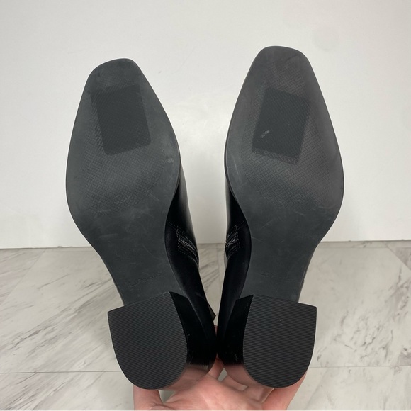 Paolo Black Square Toe Bootie 9M - Picture 14 of 15